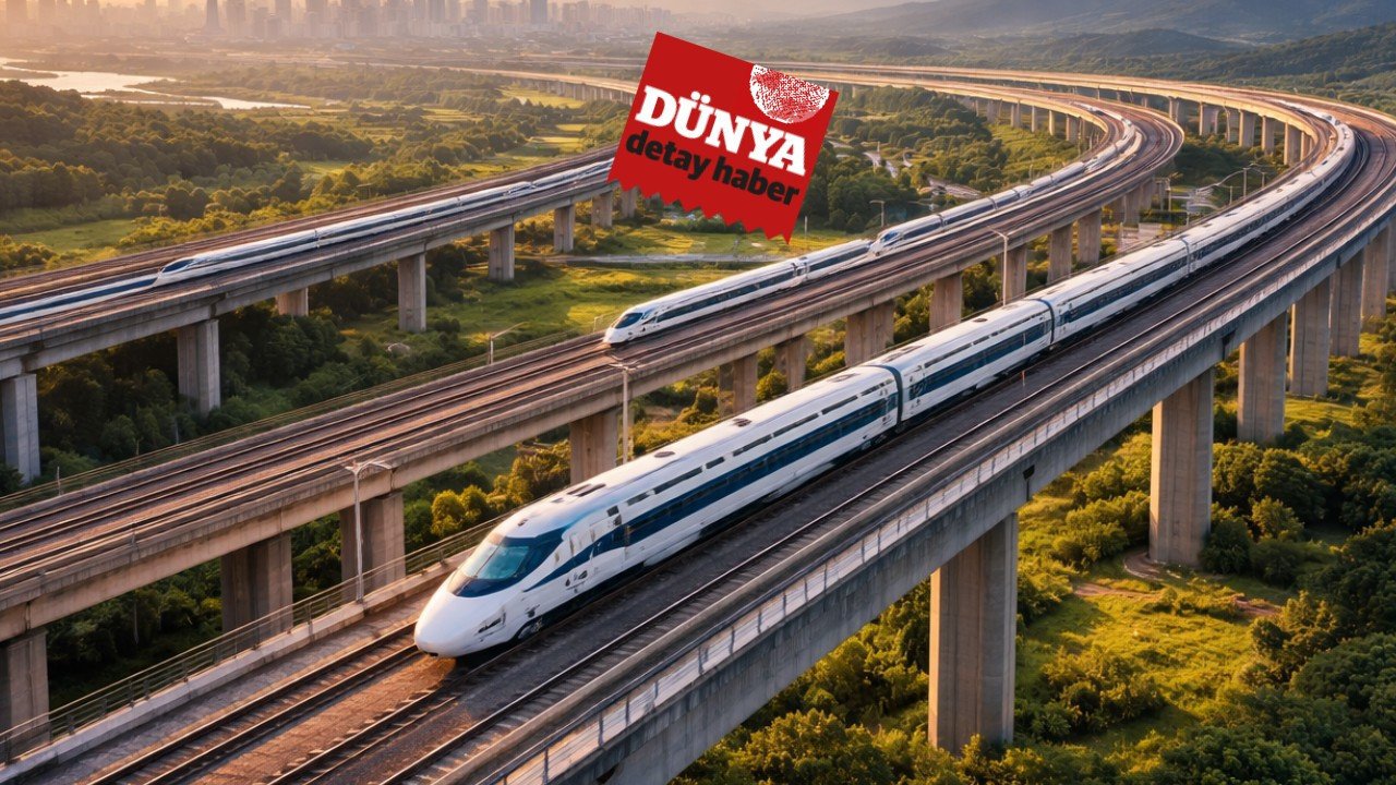 Çin’in yüksek hızlı tren ağı 50 bin kilometreyi aştı