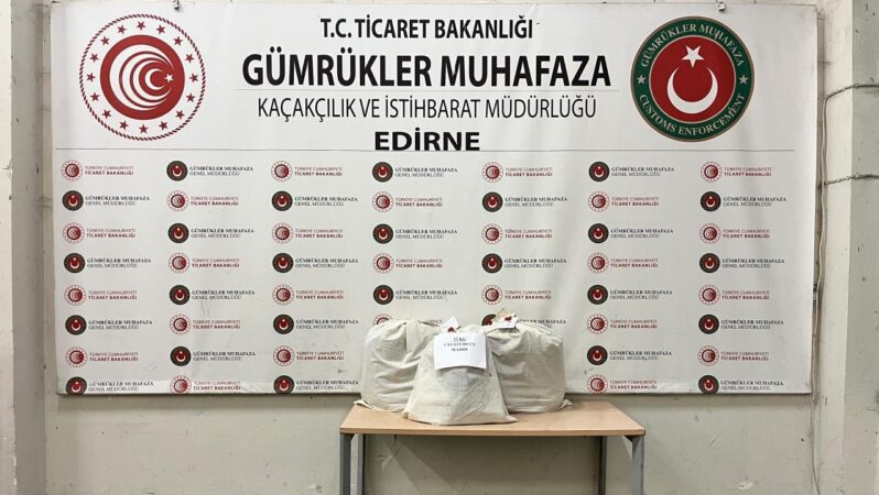 Kapıkule Sınır Kapısı’nda 22 Kilo Esrar Ele Geçirildi