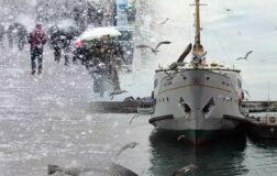 Türkiye’de Kar Yağışı ve Fırtına Uyarısı: Deniz Seferleri İptal Edildi