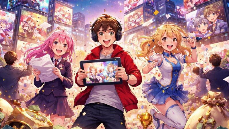 Japonya’nın Anime Endüstrisi 2024’te Rekor Büyüme Gösterdi