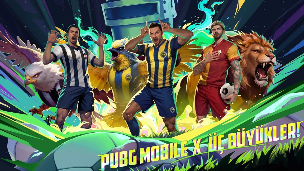 PUBG MOBILE, Beşiktaş, Fenerbahçe ve Galatasaray ile Anlaşma Yaptı