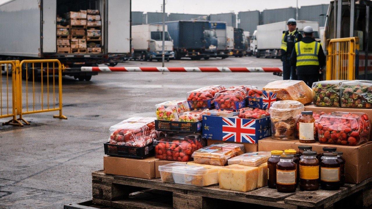 İngiltere’nin AB’ye Gıda İhracatı Brexit Sonrası Yüzde 23 Düştü