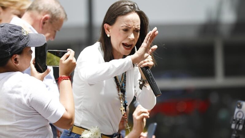 Venezuela’da Özgürlük Çağrısı: Maria Corina Machado’dan Sert Açıklamal