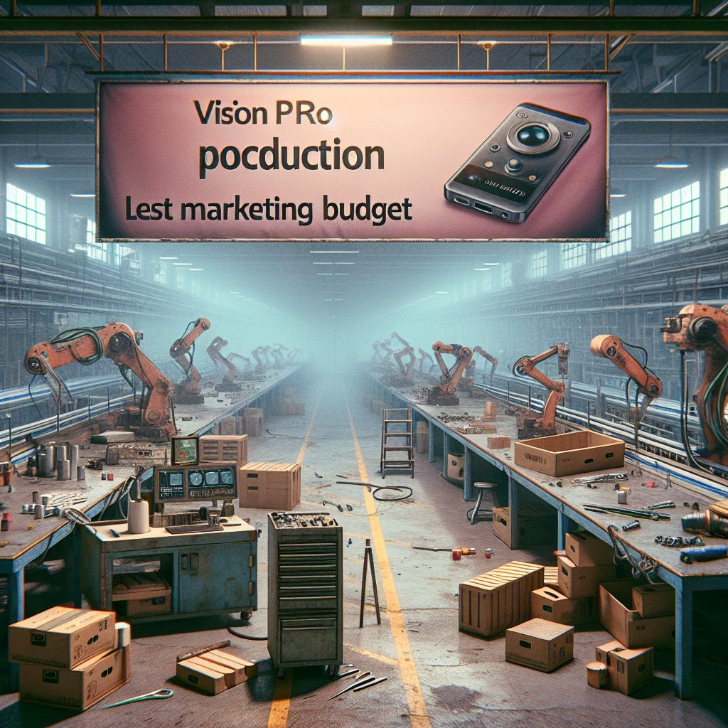 Apple, Vision Pro Üretiminde Geri Adım Attı ve Pazarlama Bütçesini Kıs