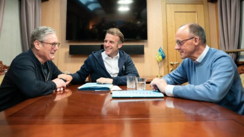 İngiltere, Fransa ve Almanya Liderleri Ukrayna ve İran Üzerine Görüştü