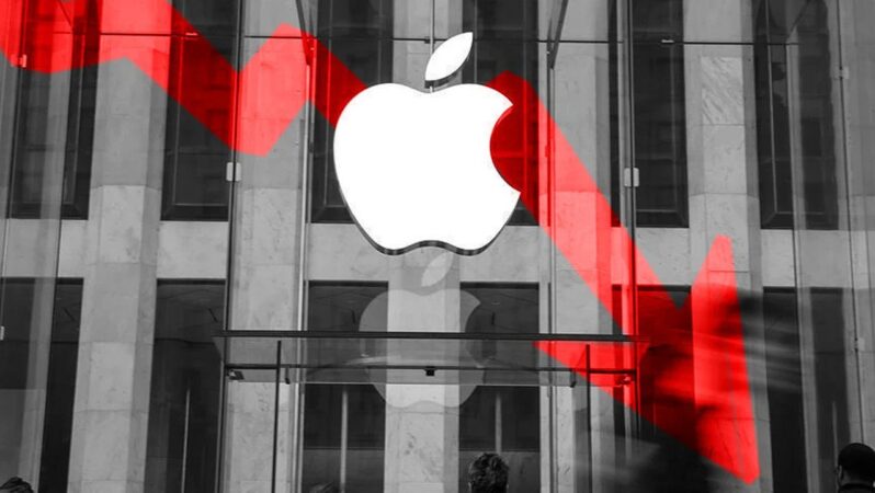 Apple Hisseleri Tarihi Düşüş Eşiğinde: Yapay Zeka Endişeleri