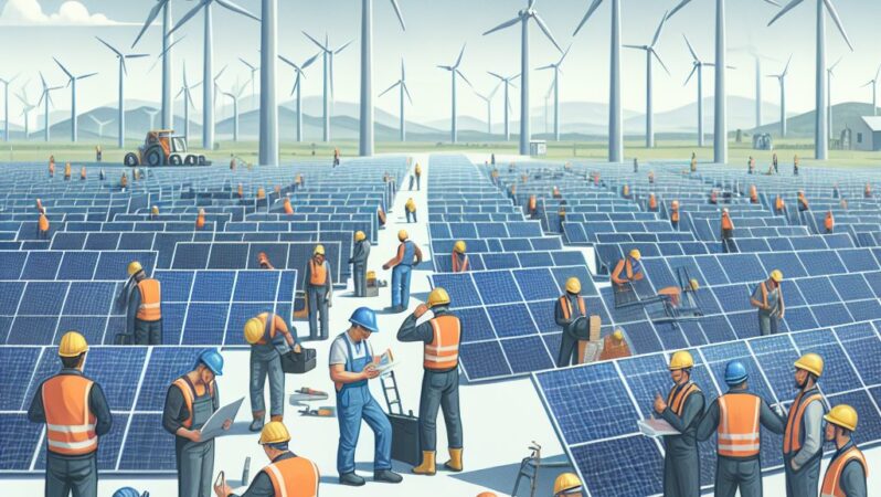 Yenilenebilir Enerji İstihdamında İlk Kez Yavaşlama Belirtileri