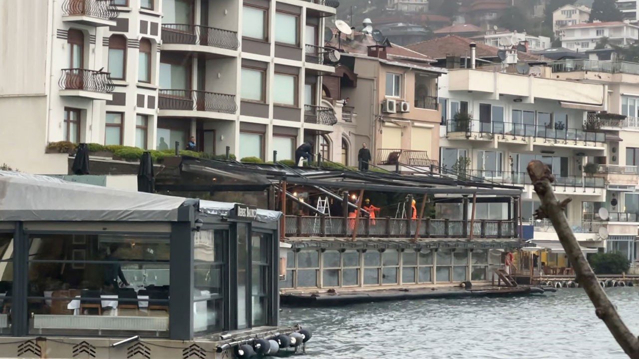 Bebek Otel’de Kaçak Yapılaşma Yıkım Süreci Başladı