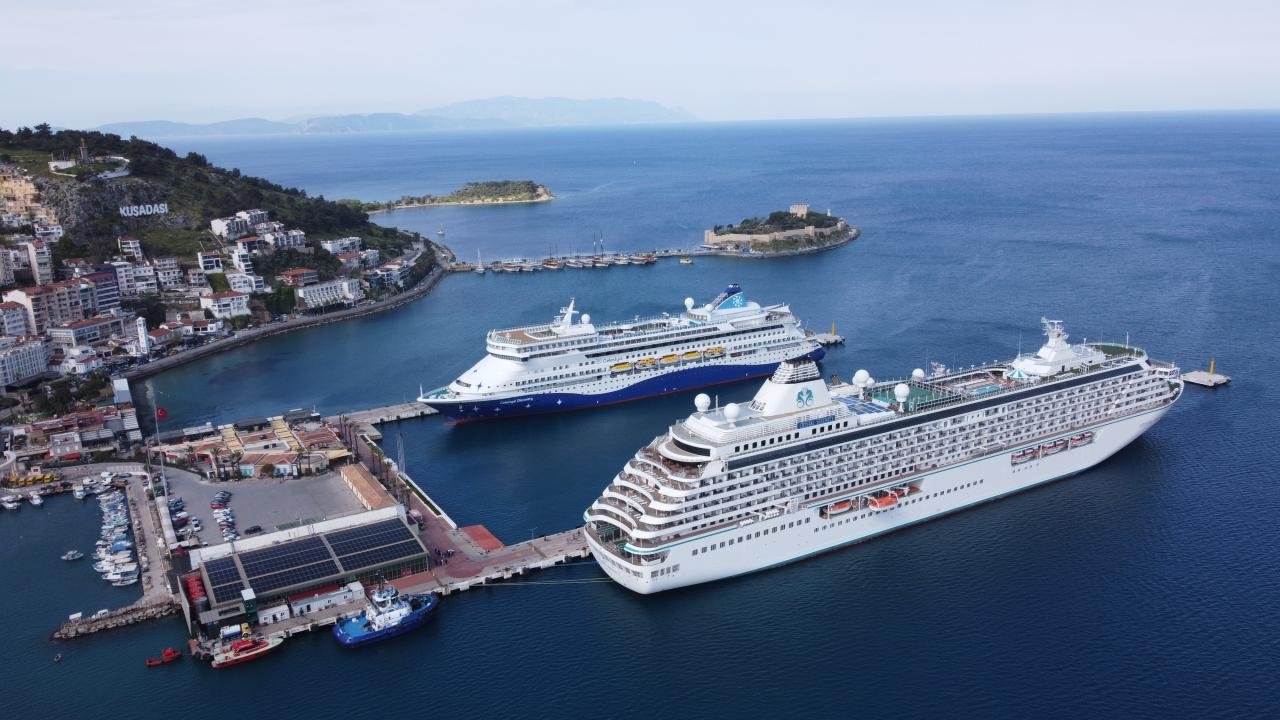 Kruvaziyer Turizminde 2 Milyon Yolcu Sayısı Aşıldı