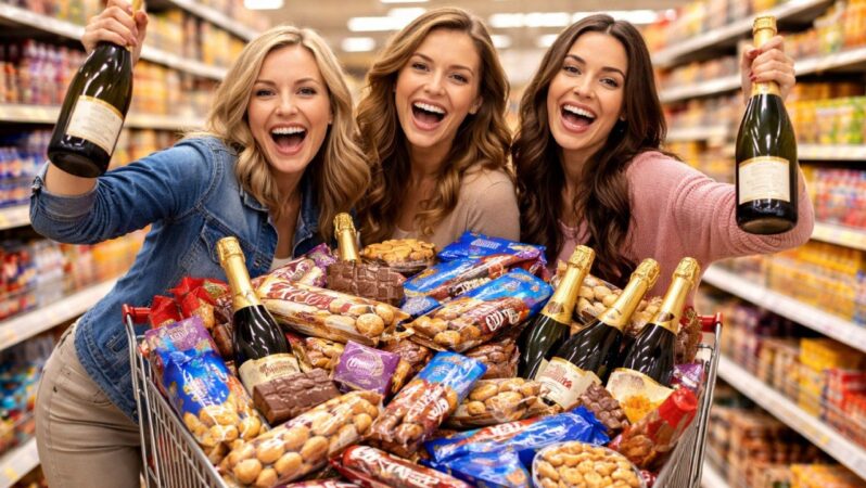 İrlanda’da Market Harcamaları Yüzde 6 Arttı: Çikolata ve Şampanya Öne