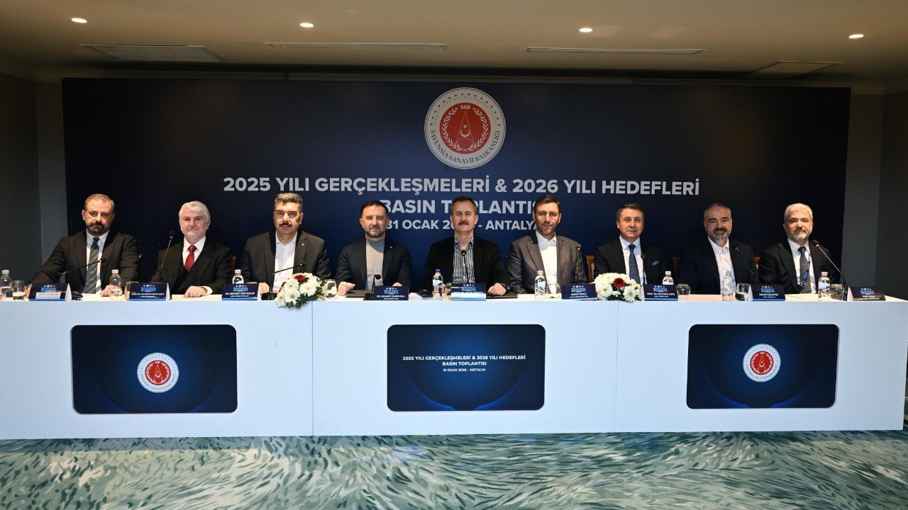 Türk savunma sanayisinde 2026 hedefleri netleşti