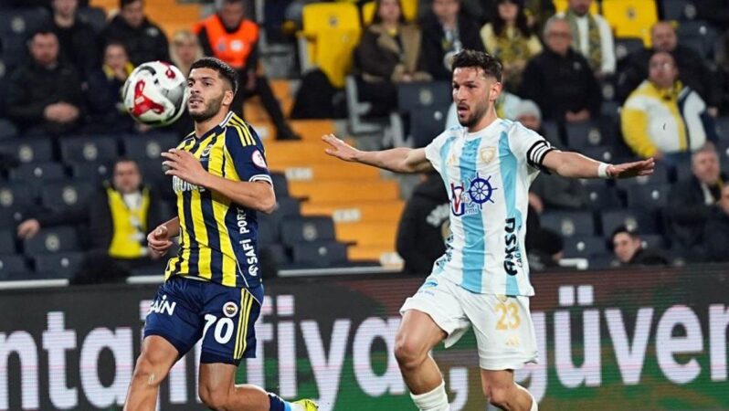 Fenerbahçe Erzurumspor’u 3-1 mağlup etti