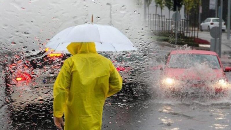 Meteoroloji’den 20 ile sarı kodlu uyarı: Kuvvetli yağış bekleniyo