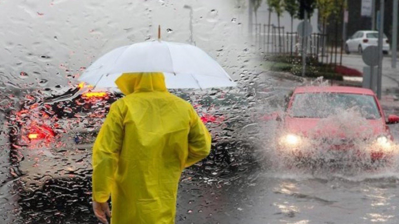 Meteoroloji’den 20 ile sarı kodlu uyarı: Kuvvetli yağış bekleniyo