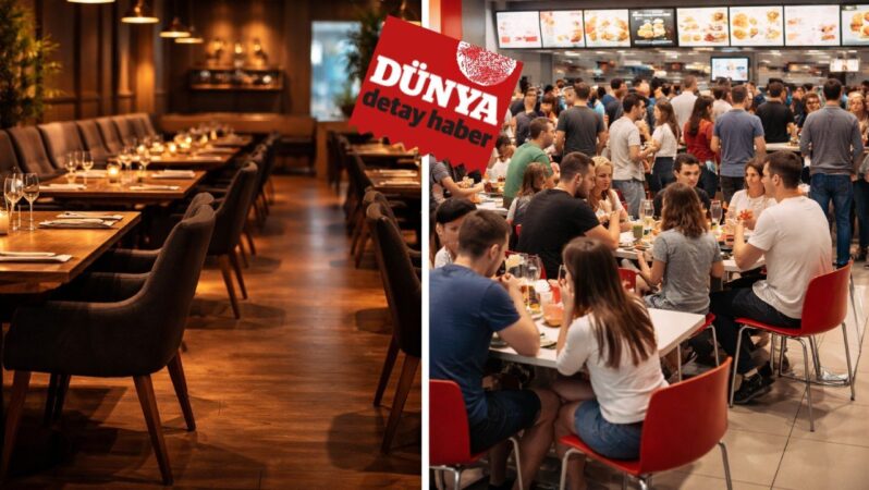 Restoranlar boş kaldı, fast-food şubeleri doldu taştı
