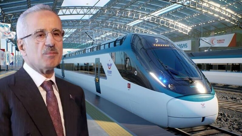 Bakan Uraloğlu: Mersin-Gaziantep arası hızlı trenle 2 saat 15 dak