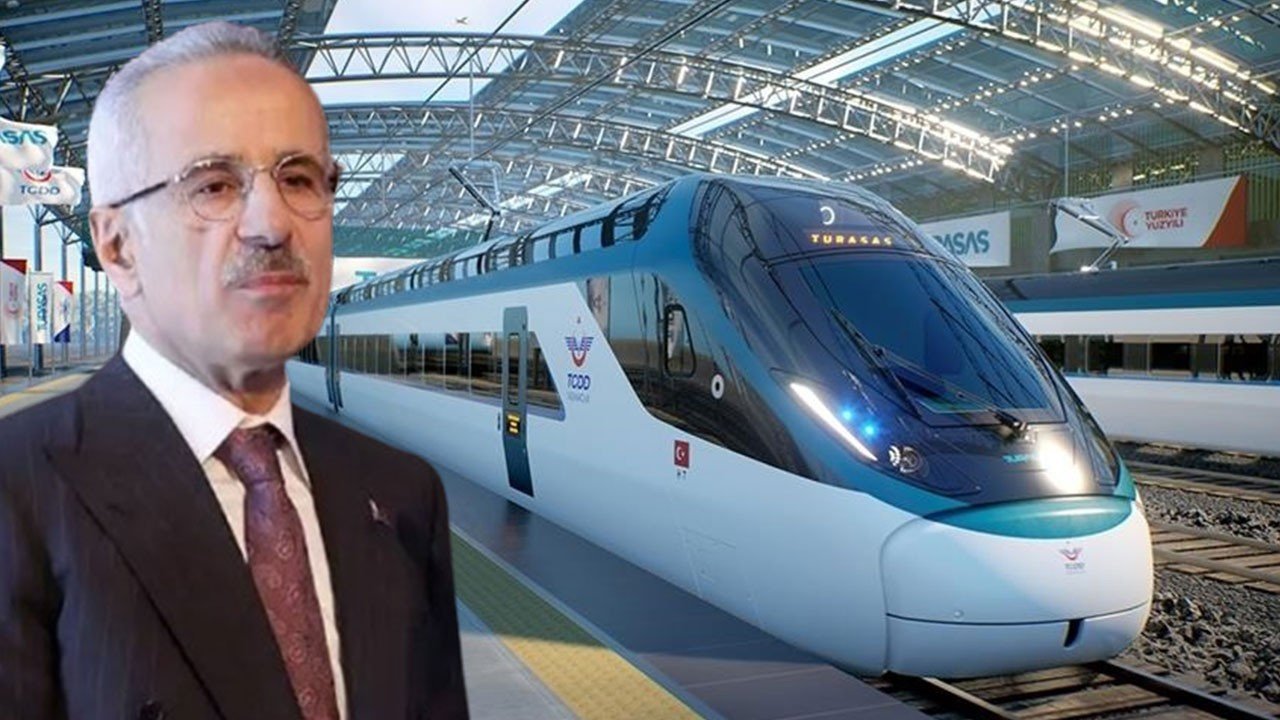 Bakan Uraloğlu: Mersin-Gaziantep arası hızlı trenle 2 saat 15 dak