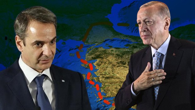 Cumhurbaşkanı Erdoğan ve Miçotakis arasındaki görüşmenin şifreler