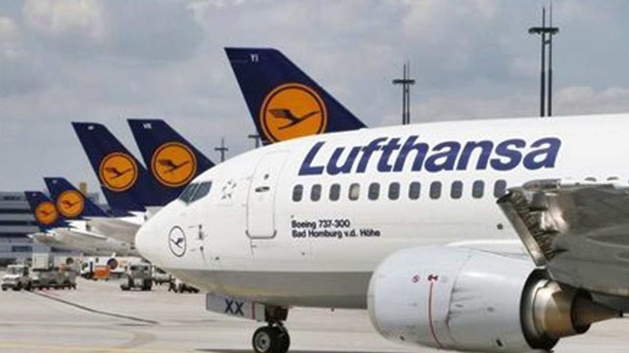 Lufthansa’da grev krizi: 800 uçuş iptal, 100 binden fazla yolcu e