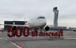 THY’nin 500’üncü uçağının özel uçuşu en çok takip edilen uçuş old