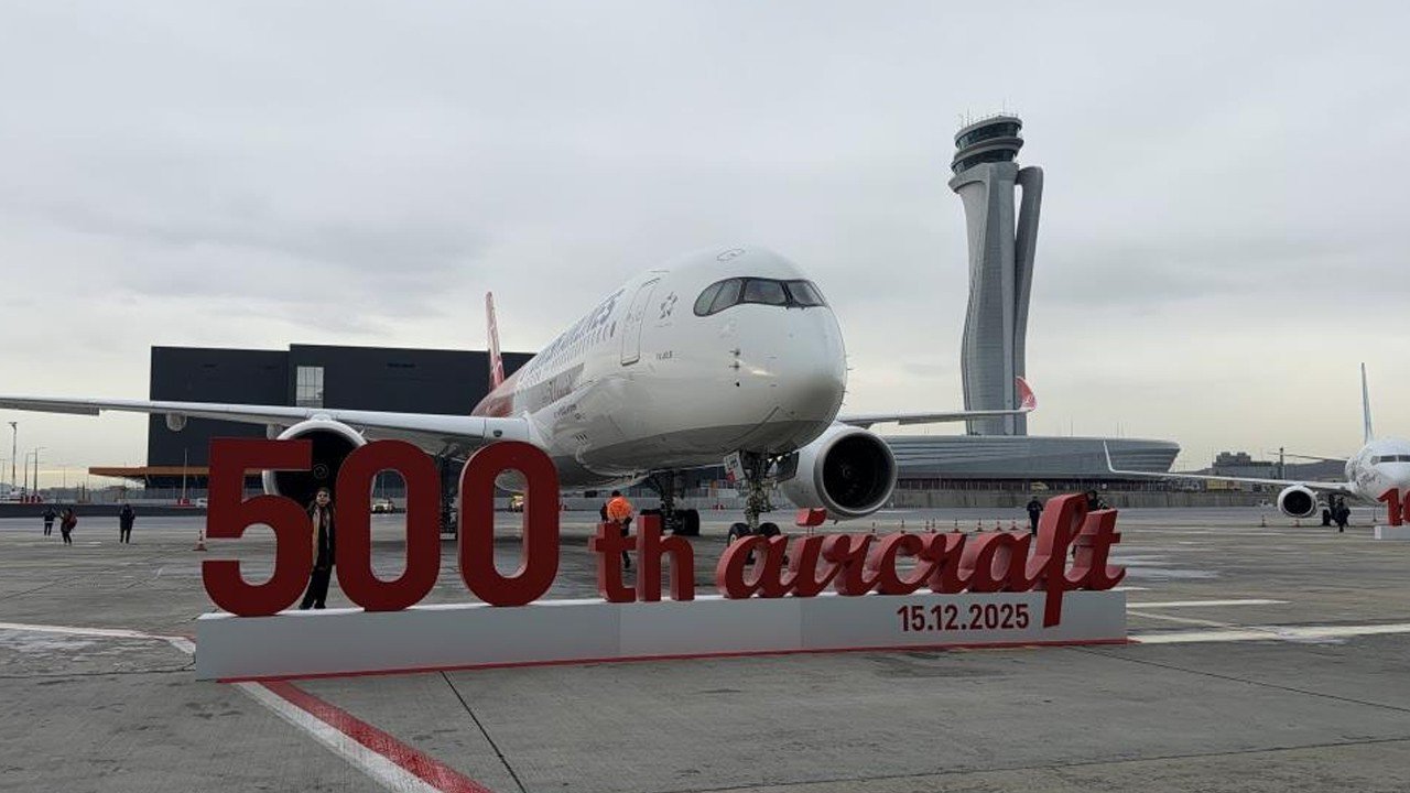 THY’nin 500’üncü uçağının özel uçuşu en çok takip edilen uçuş old