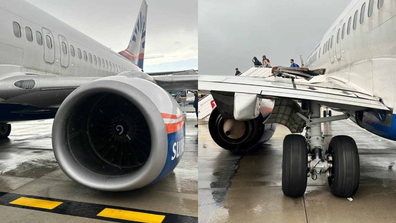 Son dakika… Antalya Havalimanı’nda korkutan kaza ucuz atlatıldı