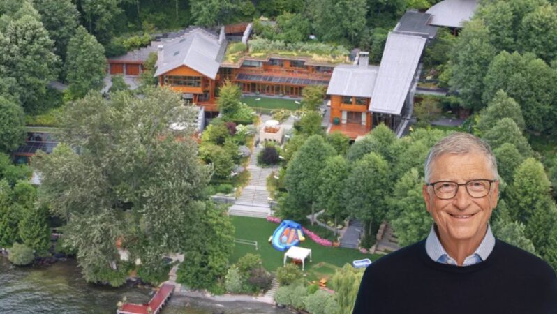 Bill Gates göl manzaralı evini 1 haftada sattı