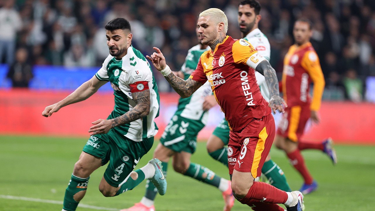 Konyaspor kendi evinde Galatasaray’ı 2-0 mağlup etti