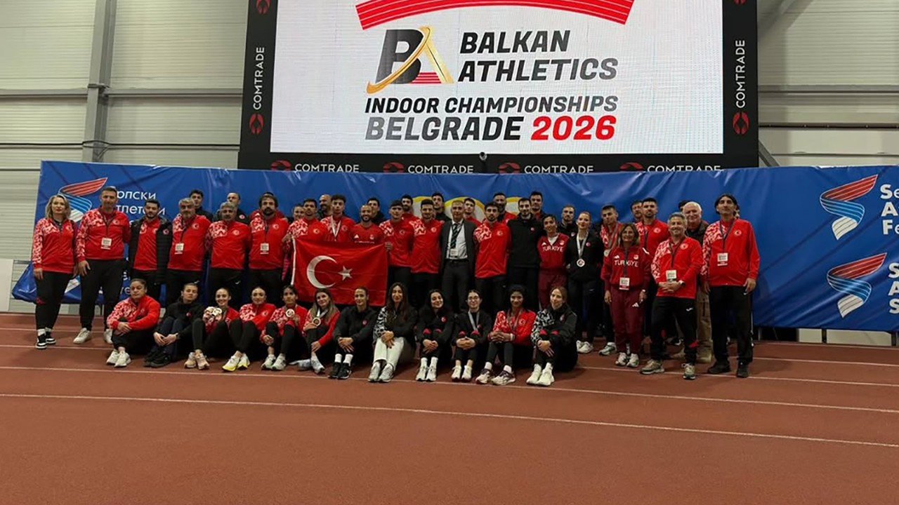 Türkiye, Balkan Salon Atletizm Şampiyonası’nda 14 madalya kazandı