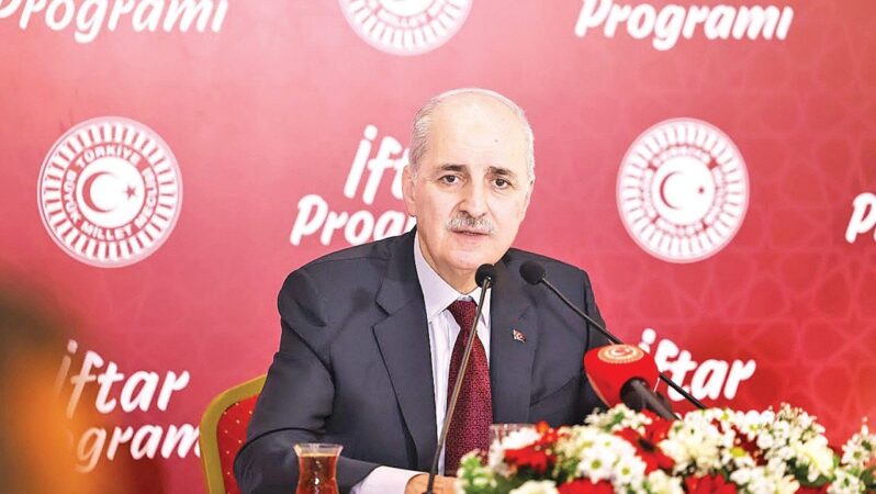 TBMM Başkanı Numan Kurtulmuş: Evlatlarımızı değil silahları gömel