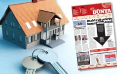 Konut satışları 58 şehirde geriledi