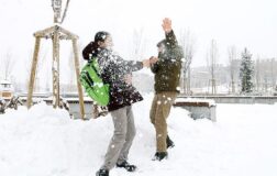 Gümüşhane’de eğitime kar engeli