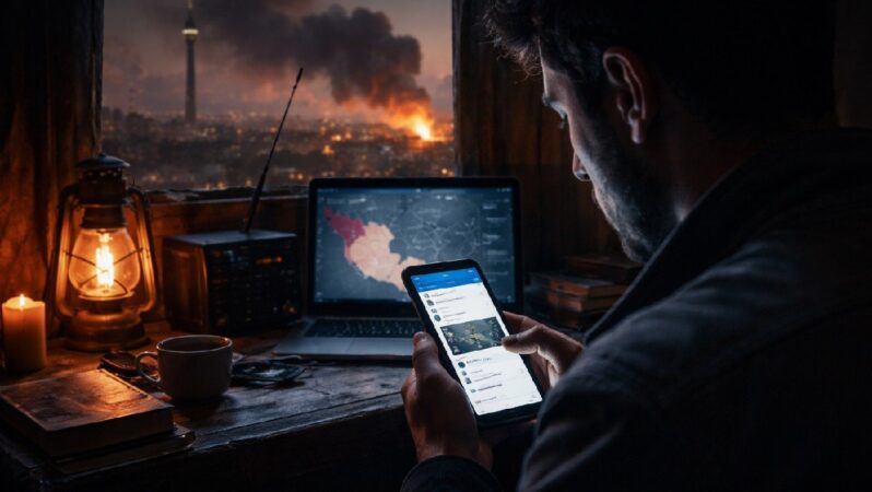 İran’da internet yok, MOSSAD kanal açtı